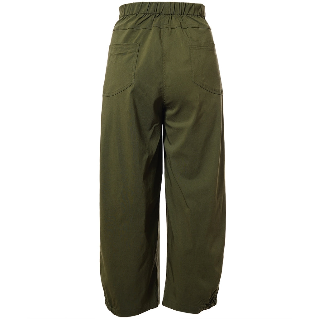 Clara baggy pants dark olive