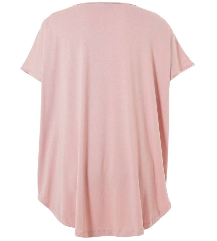 Gitte t/shirt við Print
