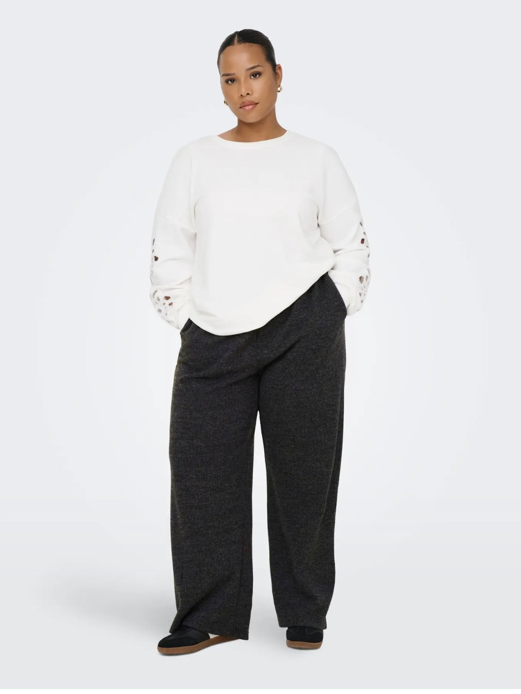 Carbizzy long wide pants