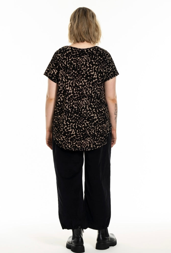 Gitte T/shirt við print