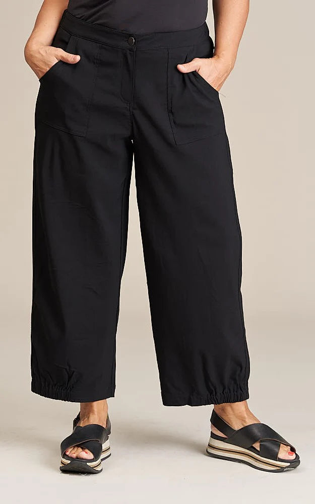 Clara Baggy Pants - Buksur Black