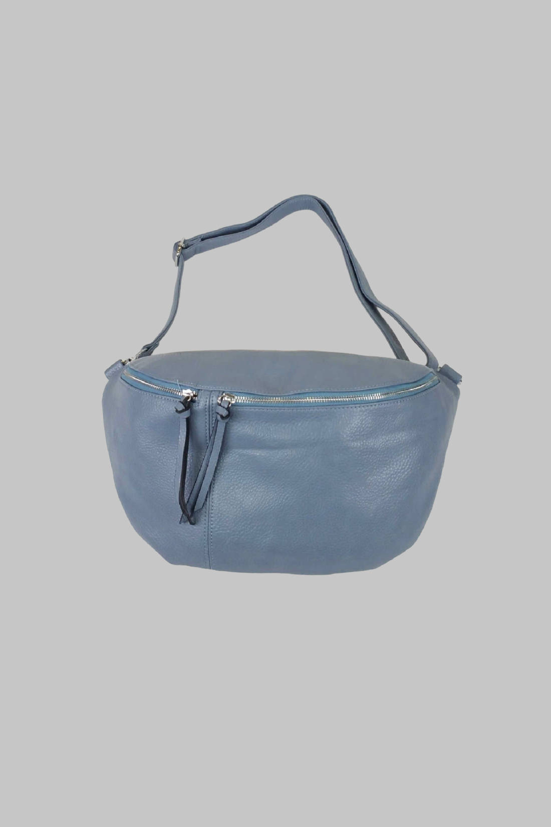 Bumbag - Grá/Ljósablá