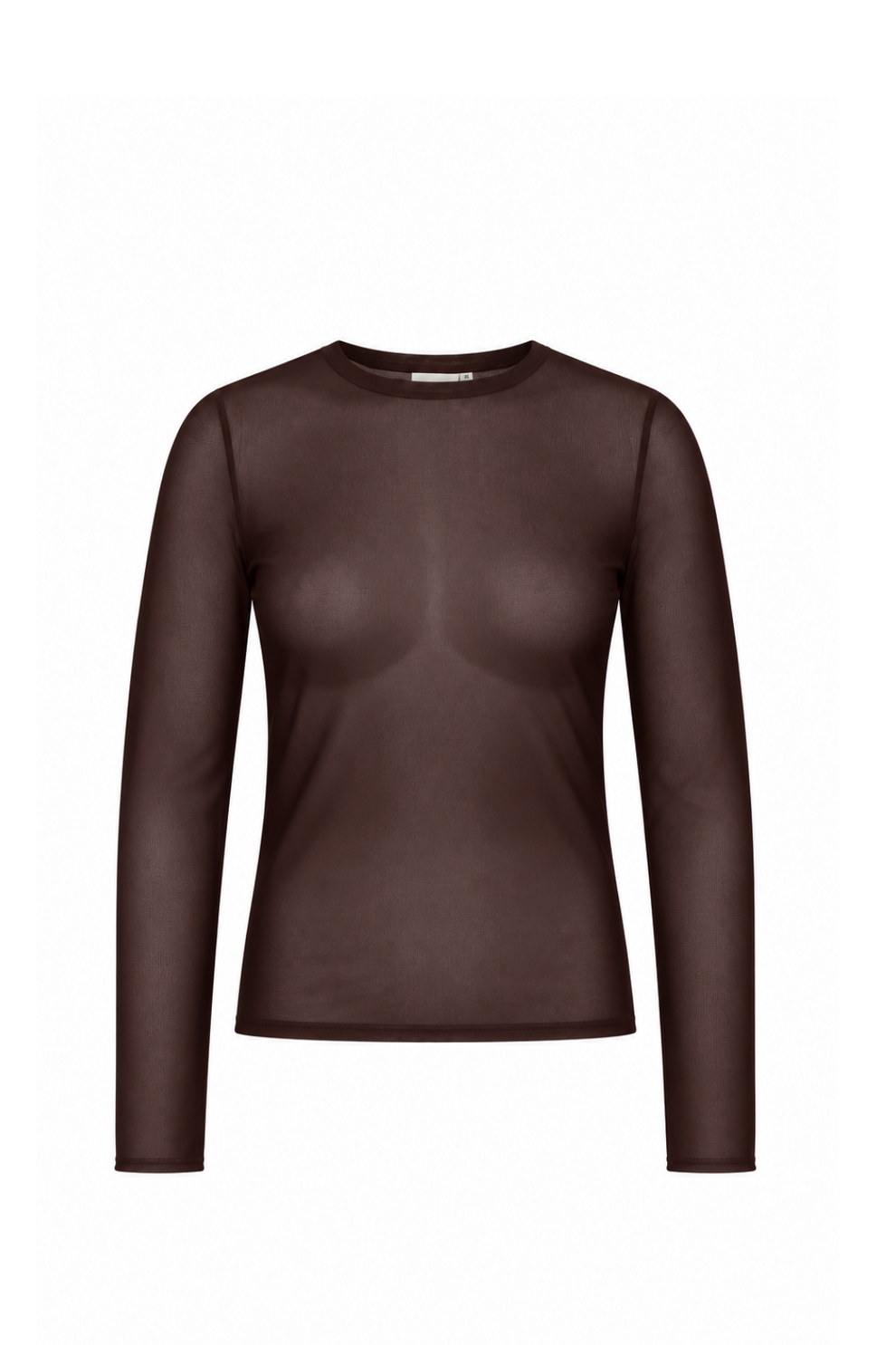 Carjungle mesh blusa brún
