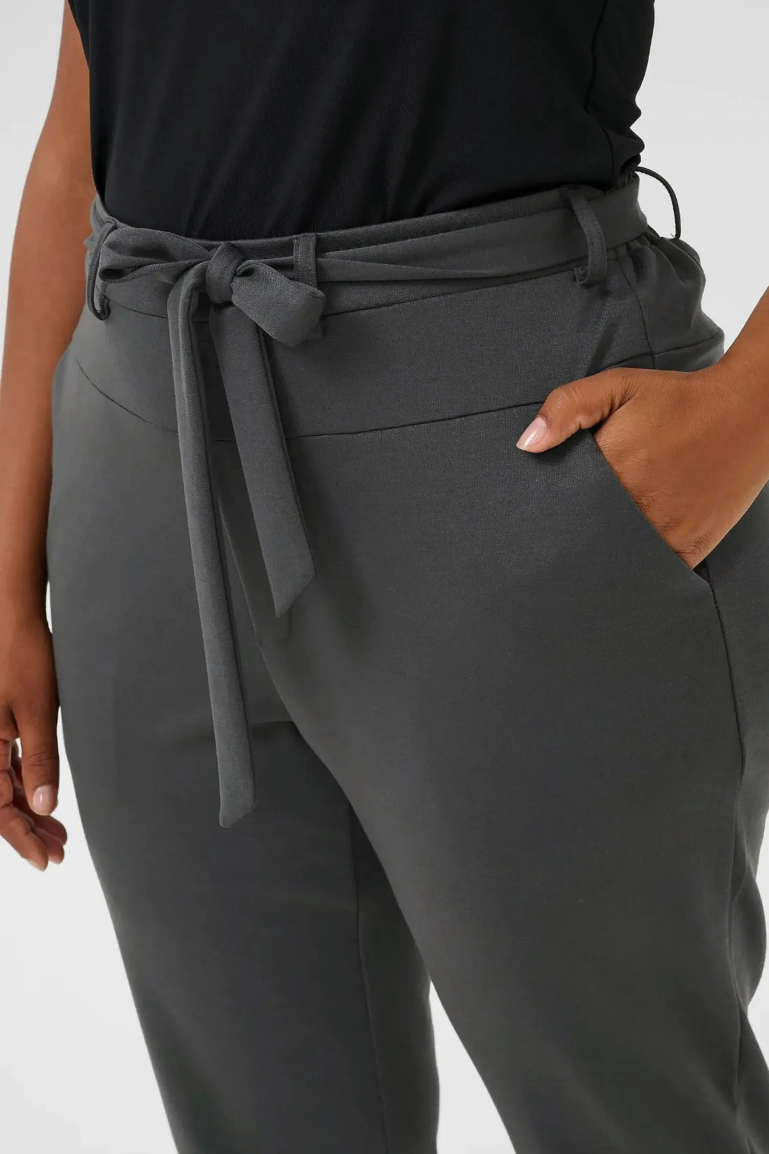 Jenna Belt Pants - Buksur