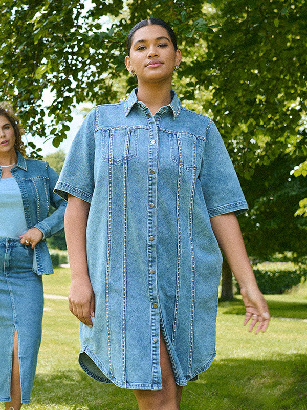 KCdarina Denim Dress - Kjóli
