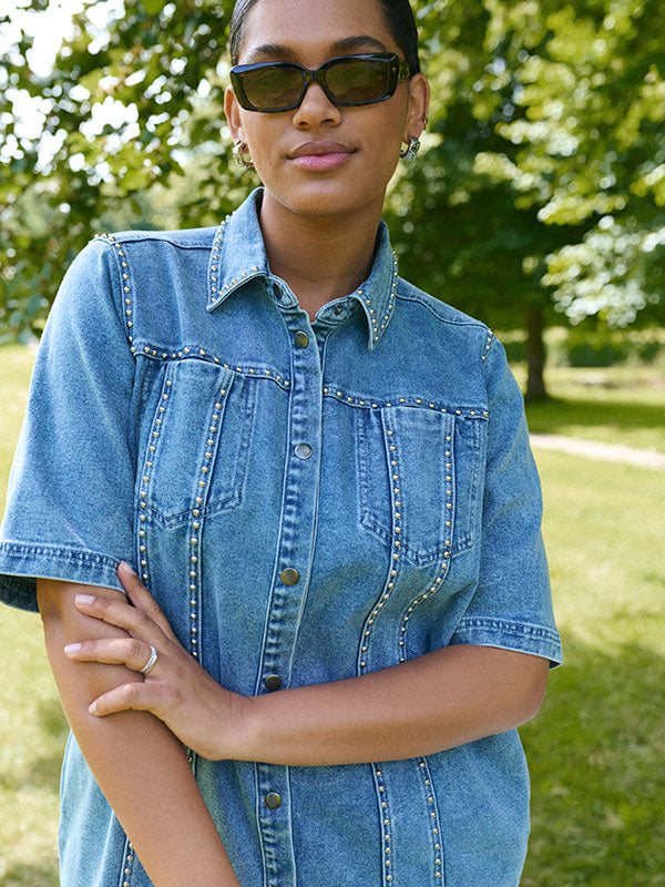 KCdarina Denim Dress - Kjóli