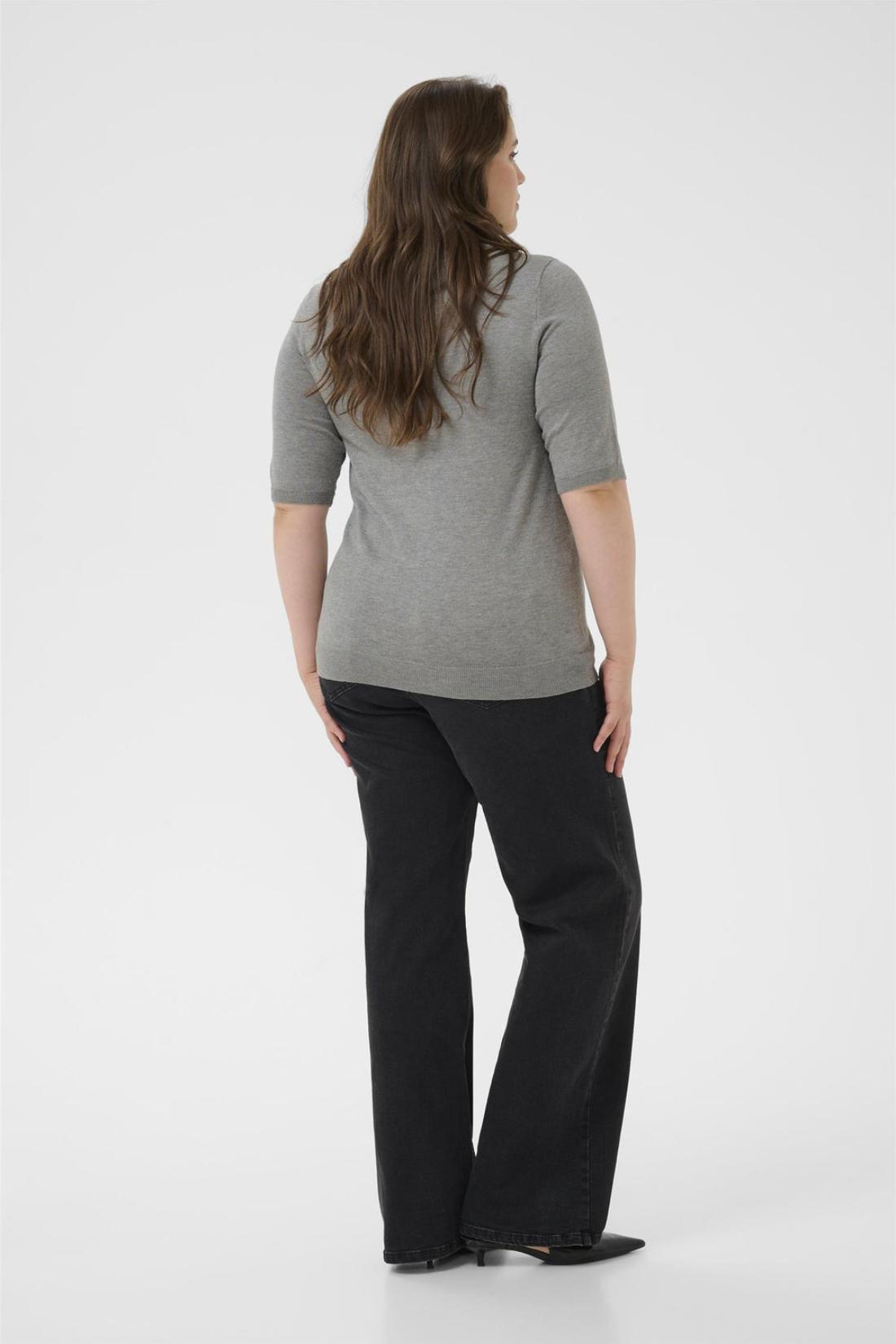 Carla knit - Blusa grá