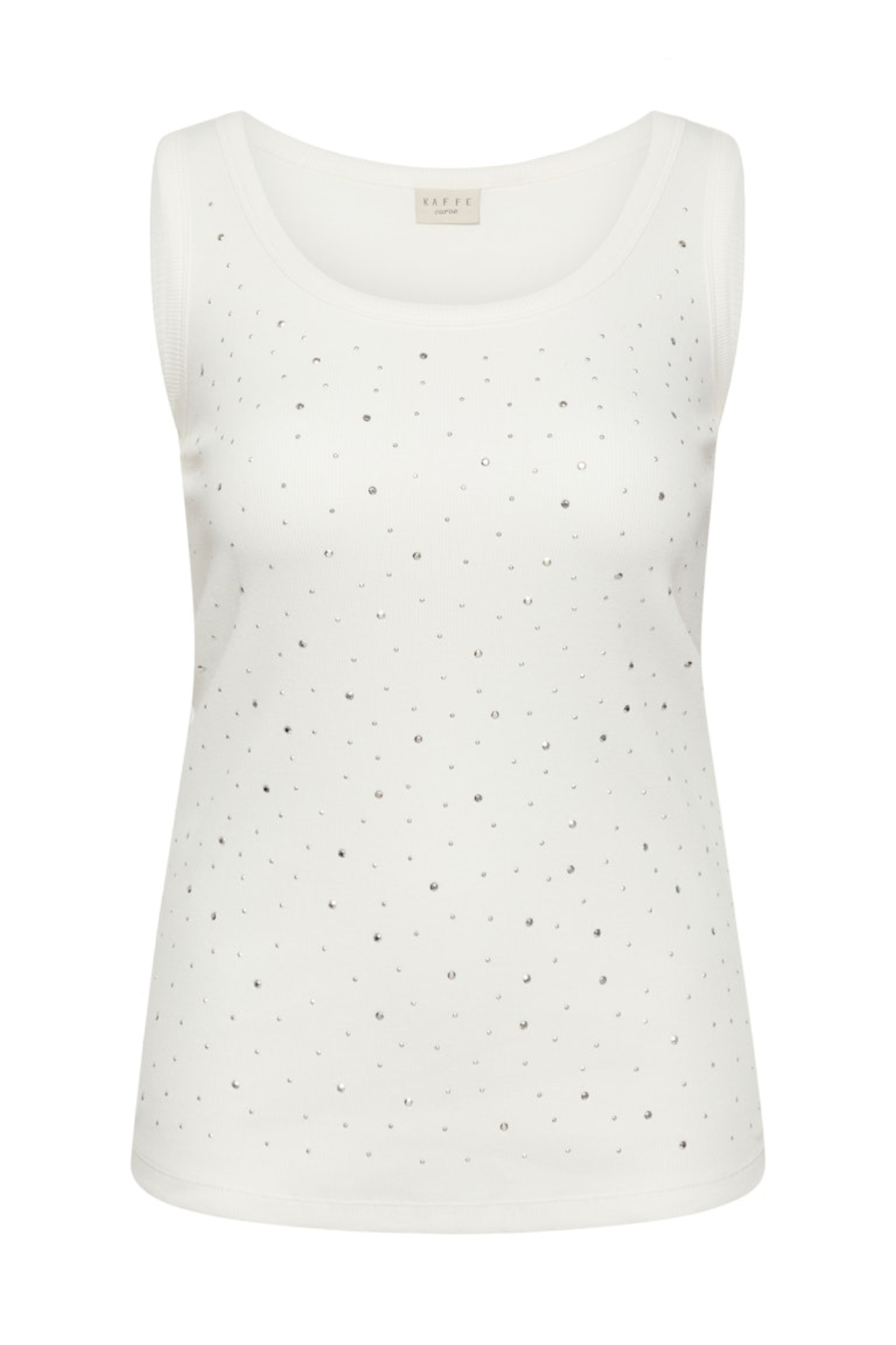 Carina Rhinestone - Toppur chalk