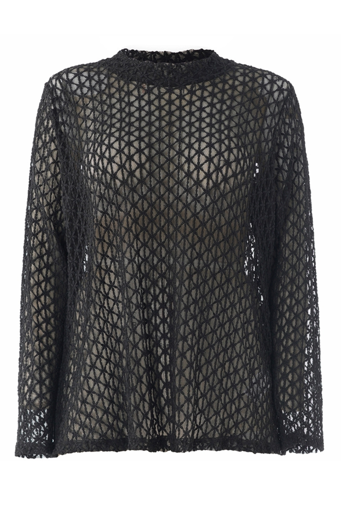 Helle Lace Blusa