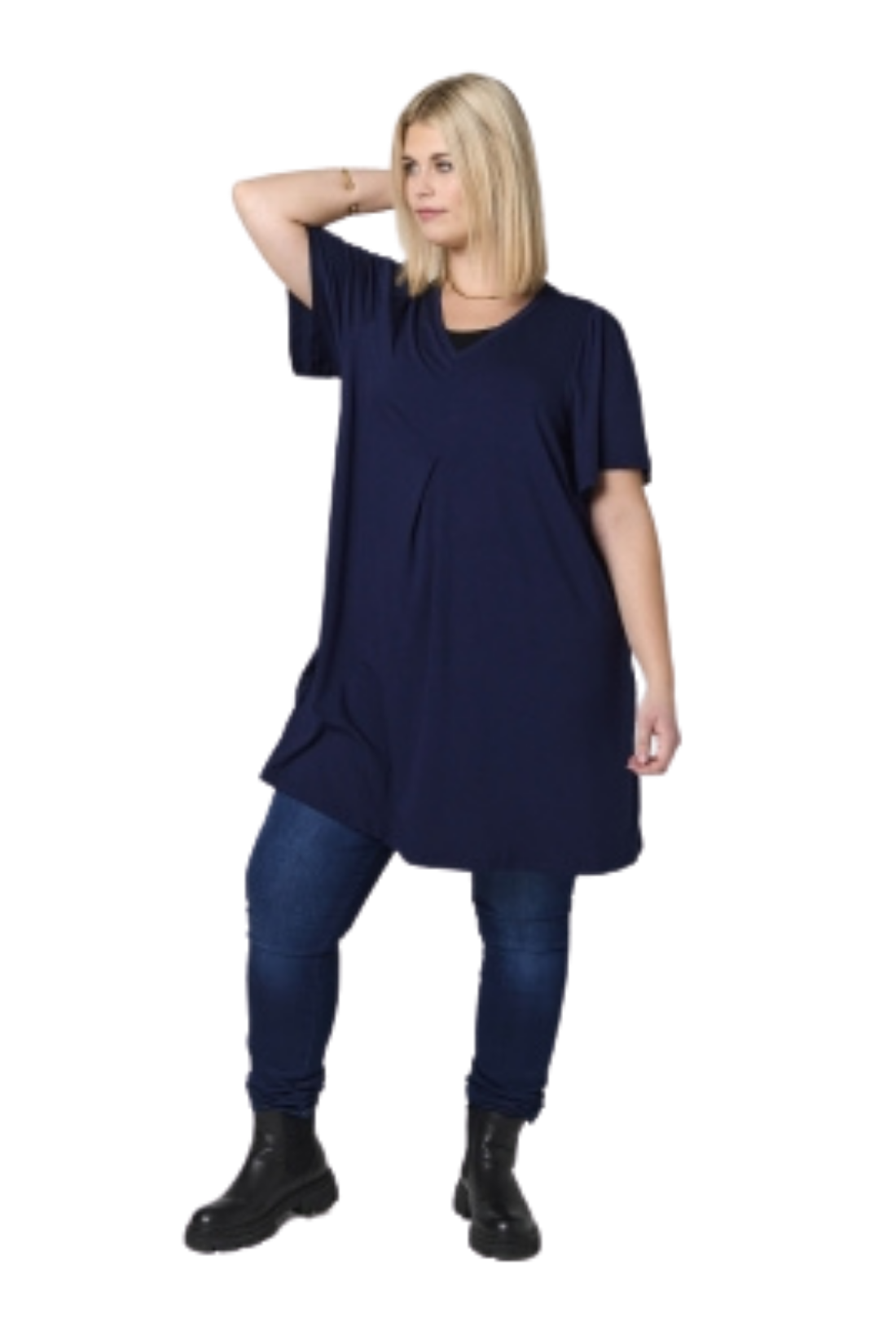 Vionna tunika - Navy blá