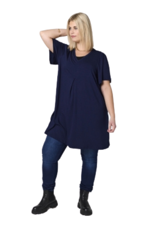 Vionna tunika - Navy blá
