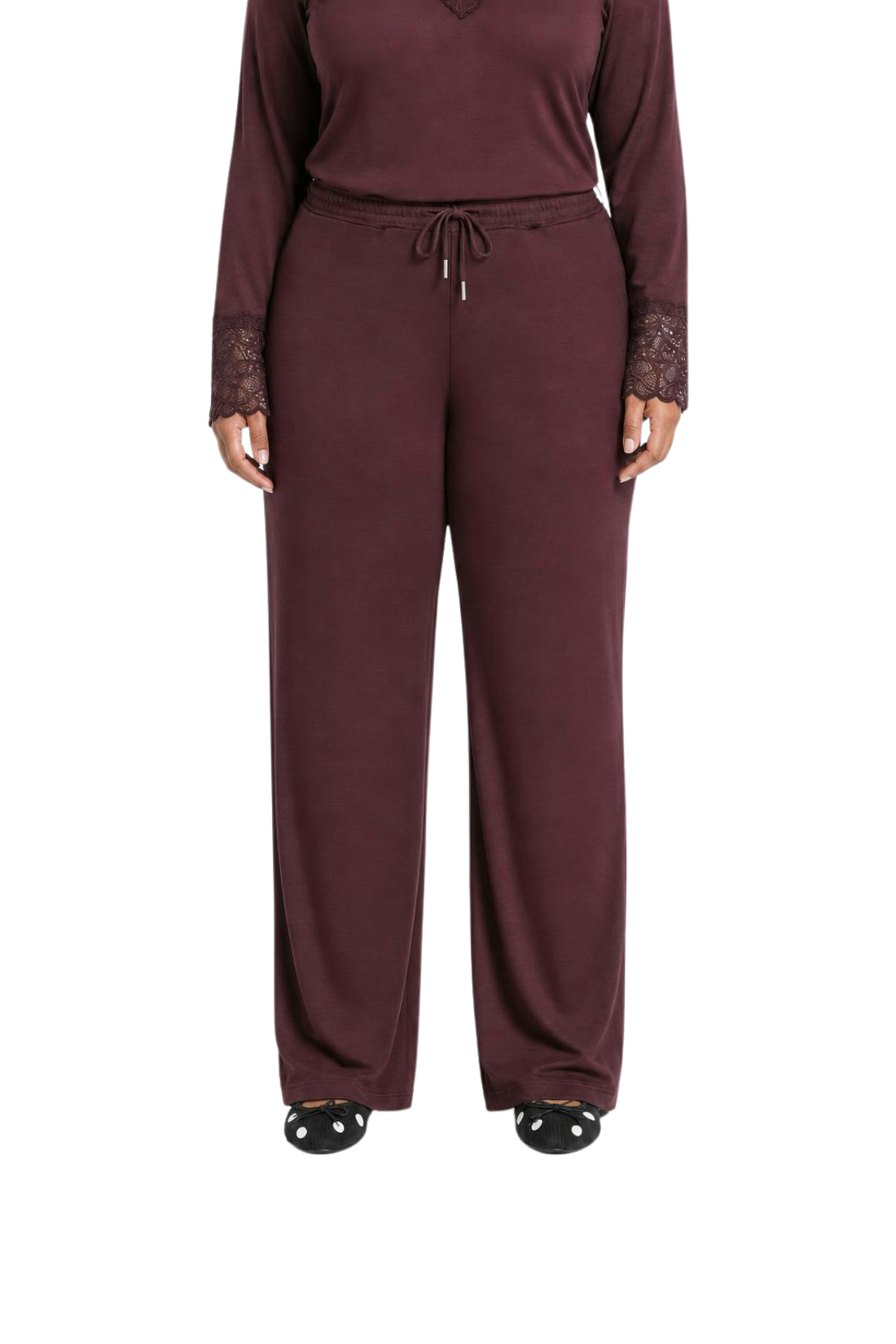Sabina 2 Buksur - Chocolate Plum