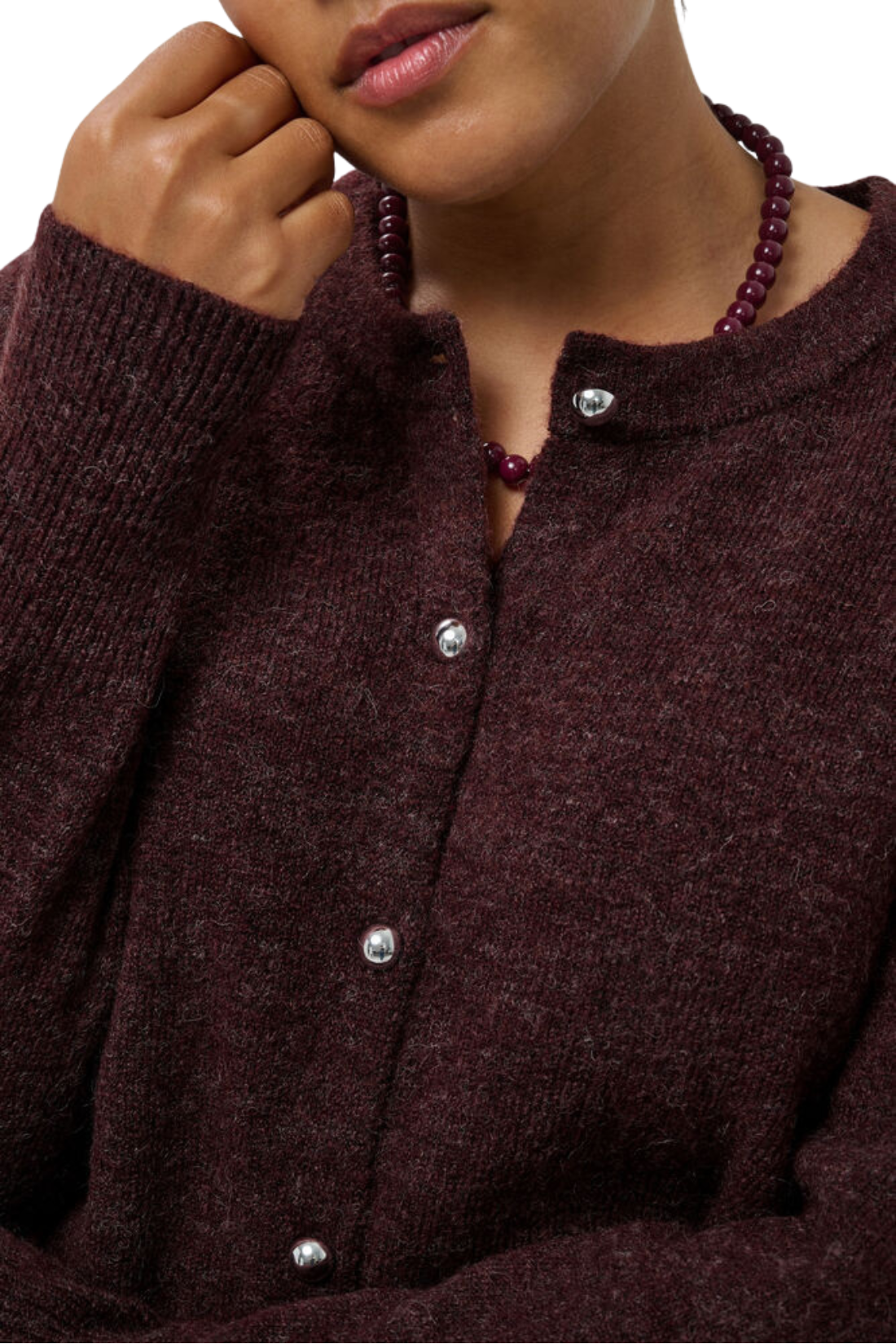 Niela cardigan - Fudge