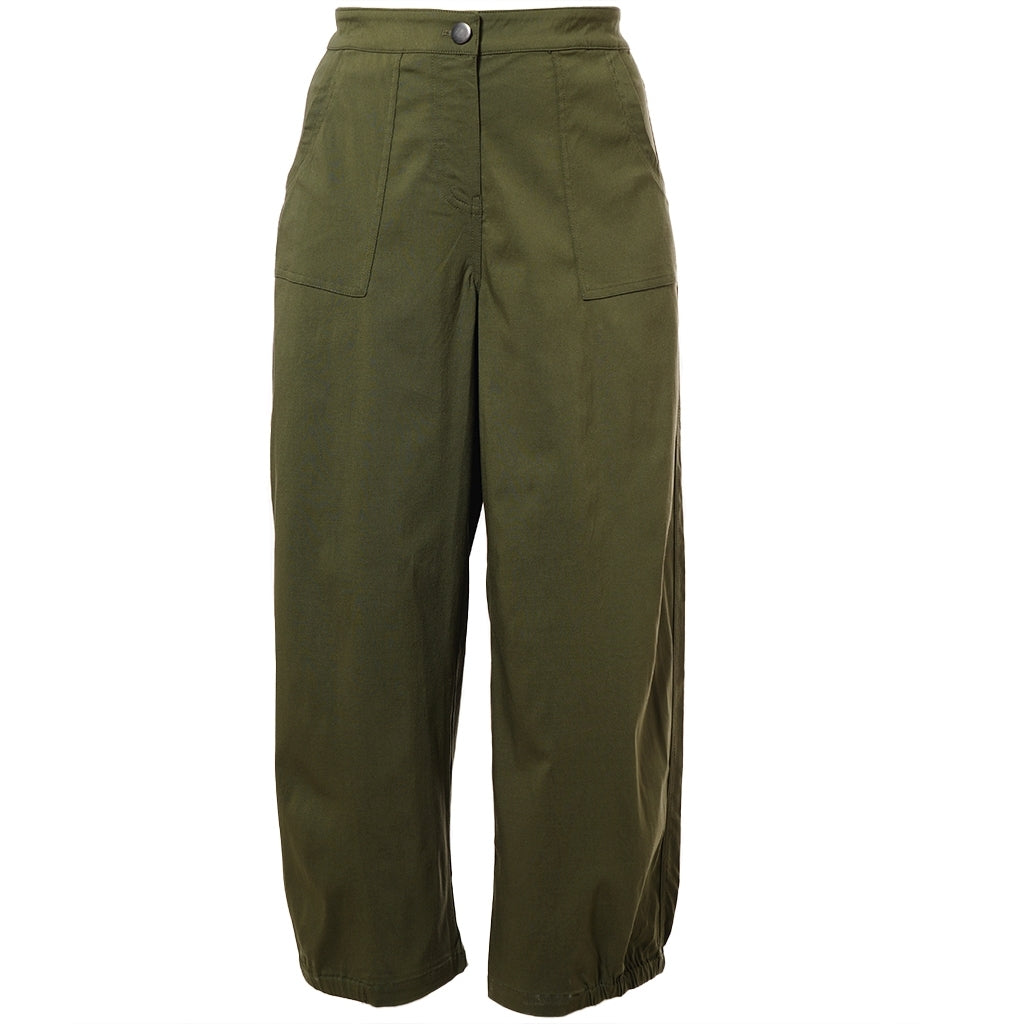 Clara baggy pants dark olive