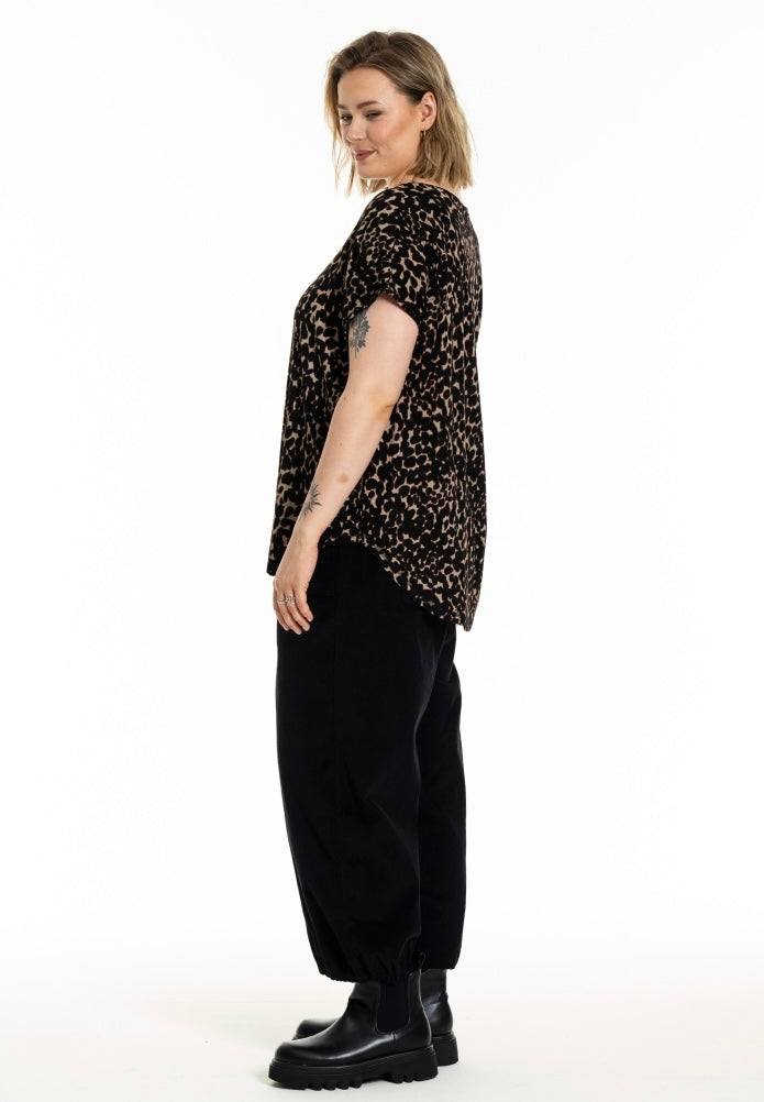 Gitte T/shirt við print