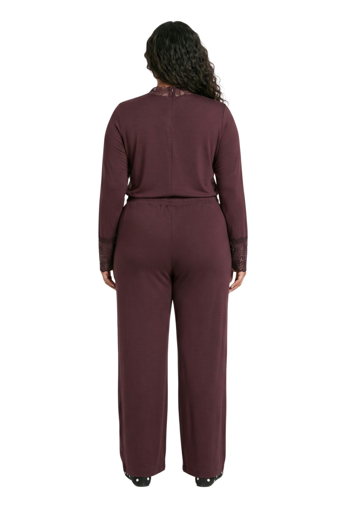 Sabina 2 Buksur - Chocolate Plum