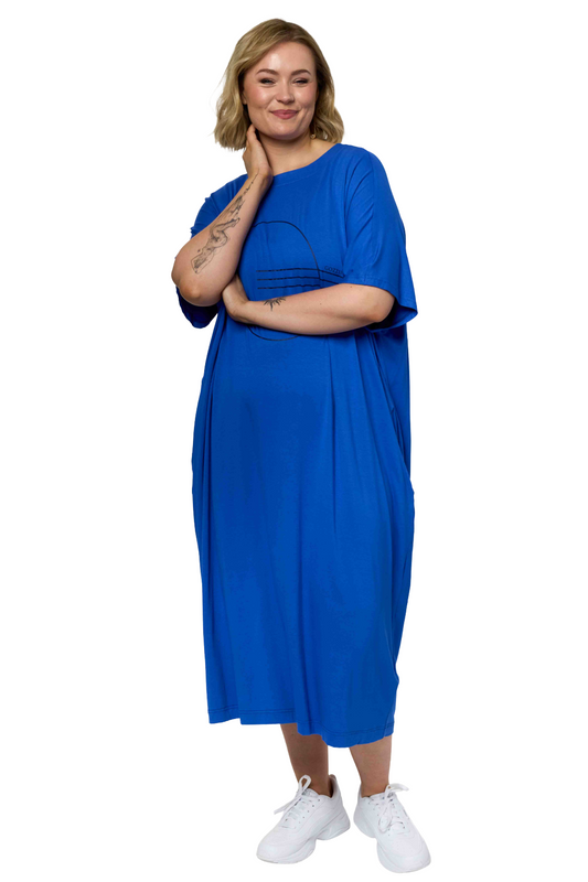 Lis kjóli - G262069 - Bláur