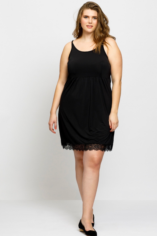 Undirkjóli svartur 61747