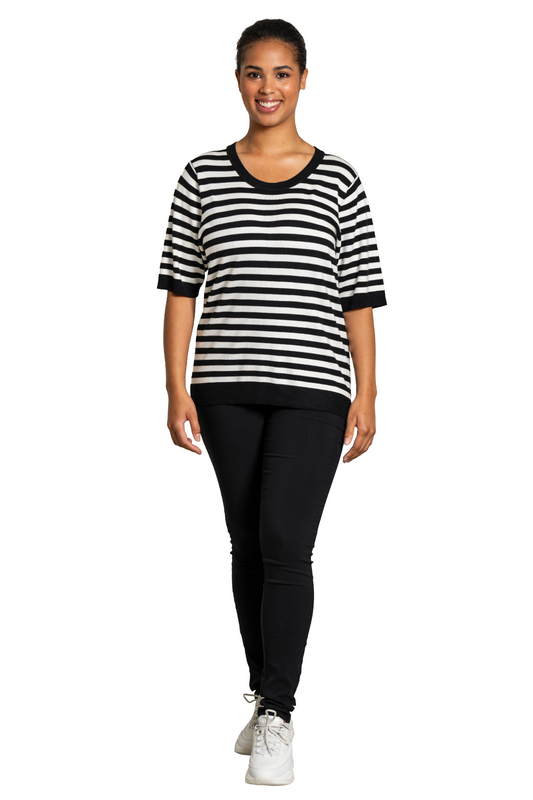 Helsinki T/shirt - SG152-1 - Svørt/ Hvít