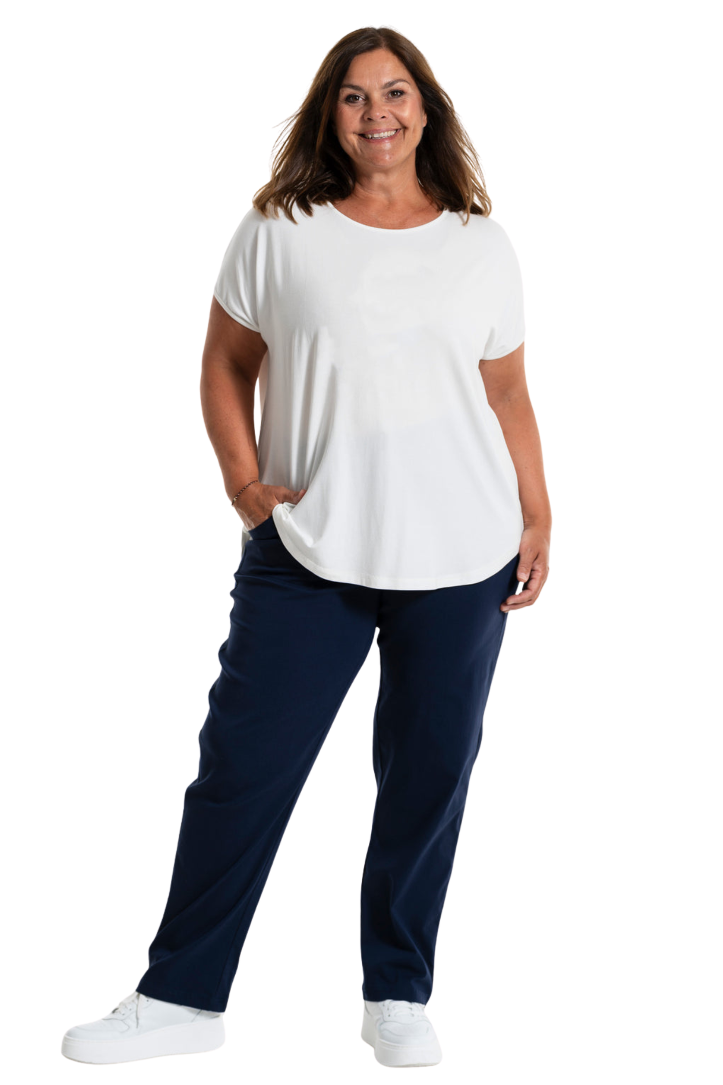 Gitte T-shirt Hvít