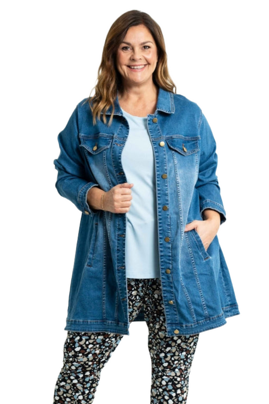 Amela Langur Denim Jakki