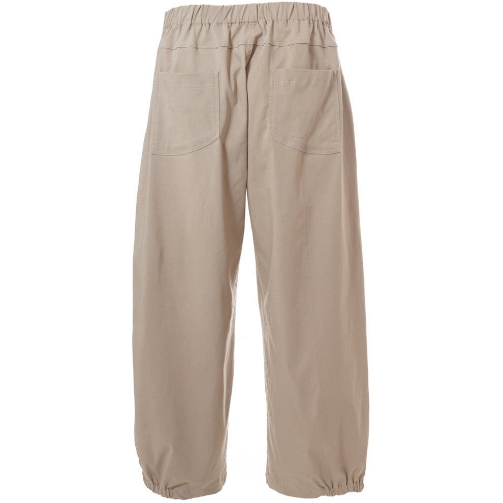 Clara Baggy Pants - Buksur Sand