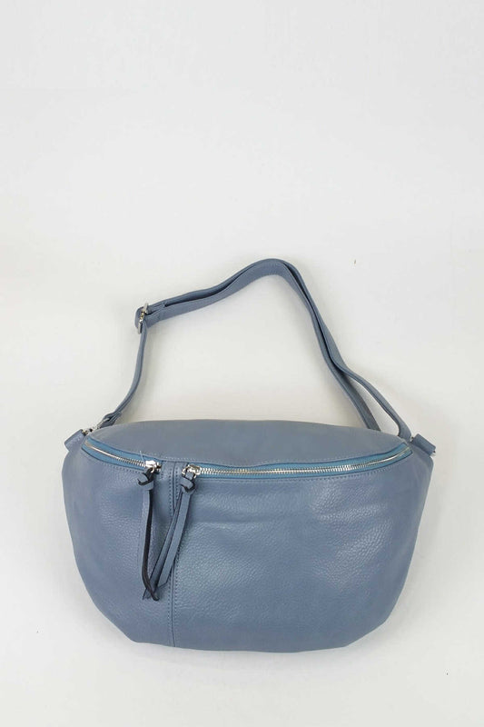 Bumbag - Grá/Ljósablá