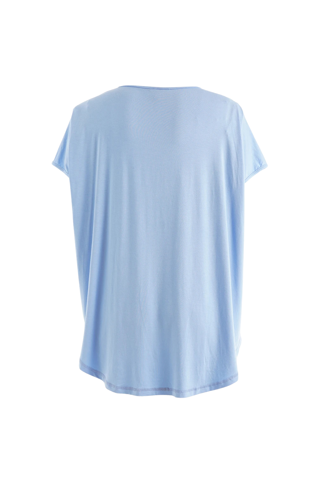 Gitte T-shirt Blá Prent