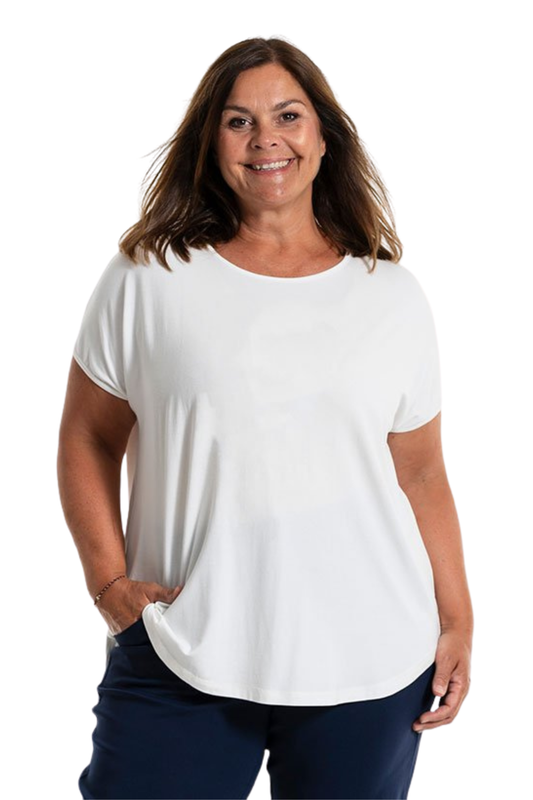 Gitte T-shirt Hvít