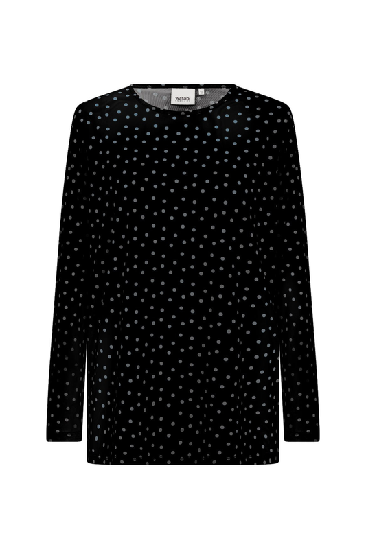 Marry 1 Blusa - Svørt/grá