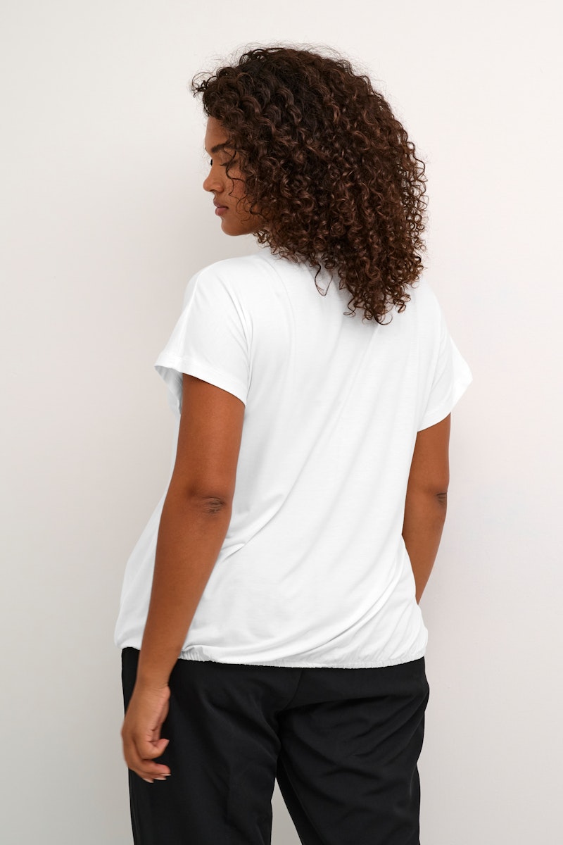 Kcjena V-neck - T Shirt White