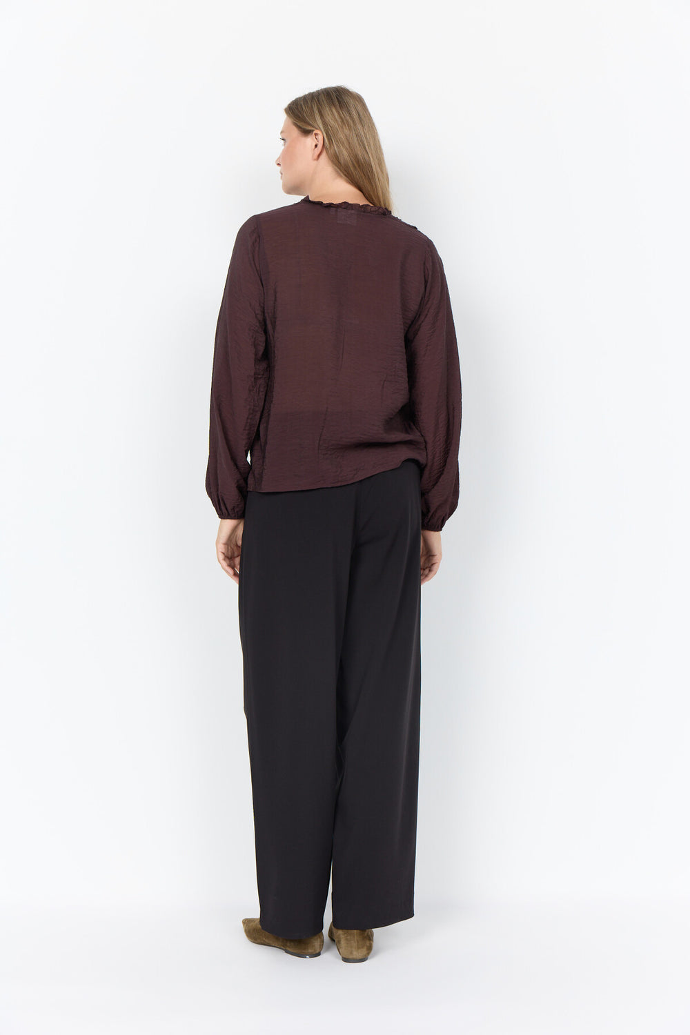 Judit 1 Blusa - Brún