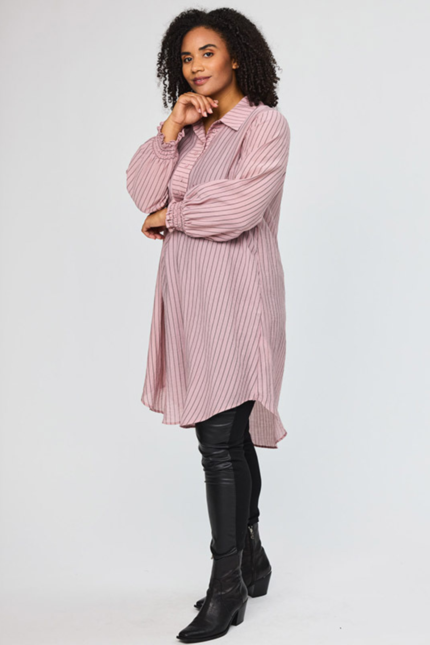 Ayla shirt dress