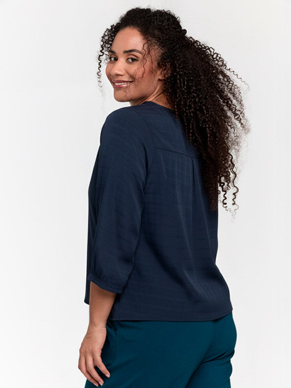 Sine - Blusa SSine Navy
