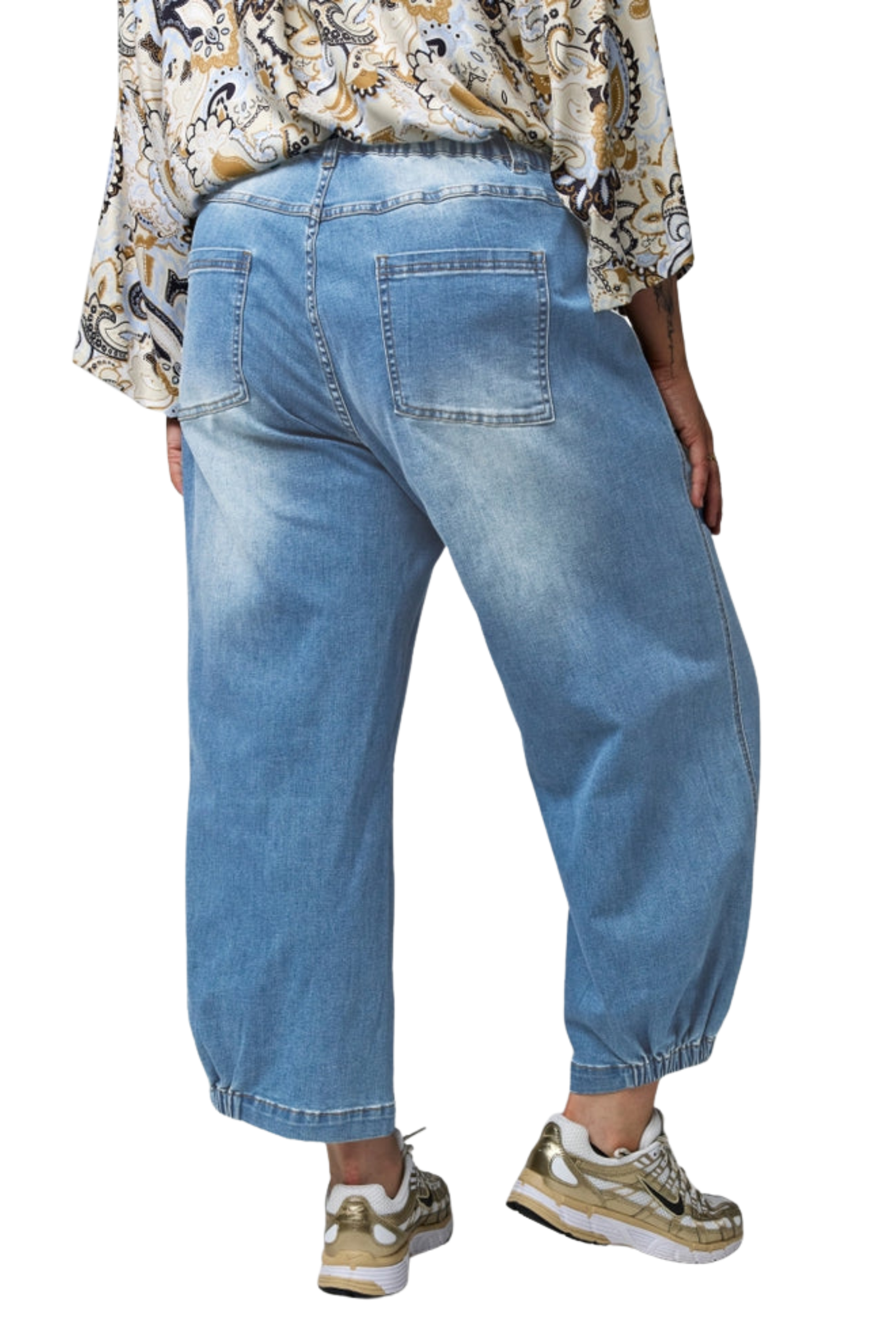 Clara baggy pants Ljósabláar